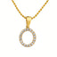 O zawieszka / 0,12 ct.