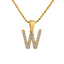W zawieszka / 0,15 ct.